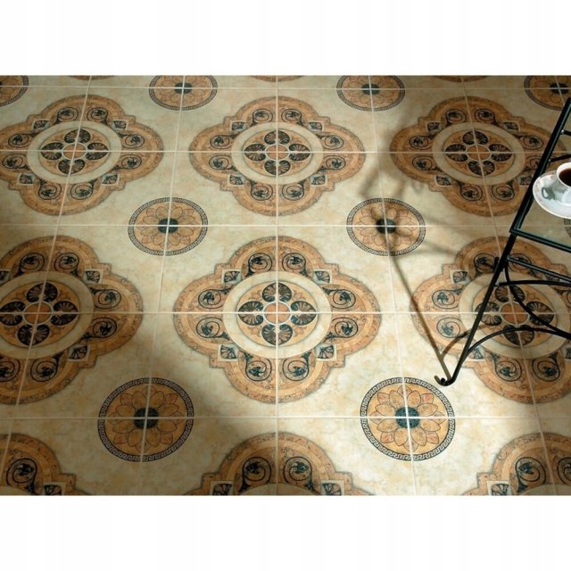 PŁYTKI PODŁOGOWE GRES PATCHWORK DEKOR beż 30x30 Typ gres