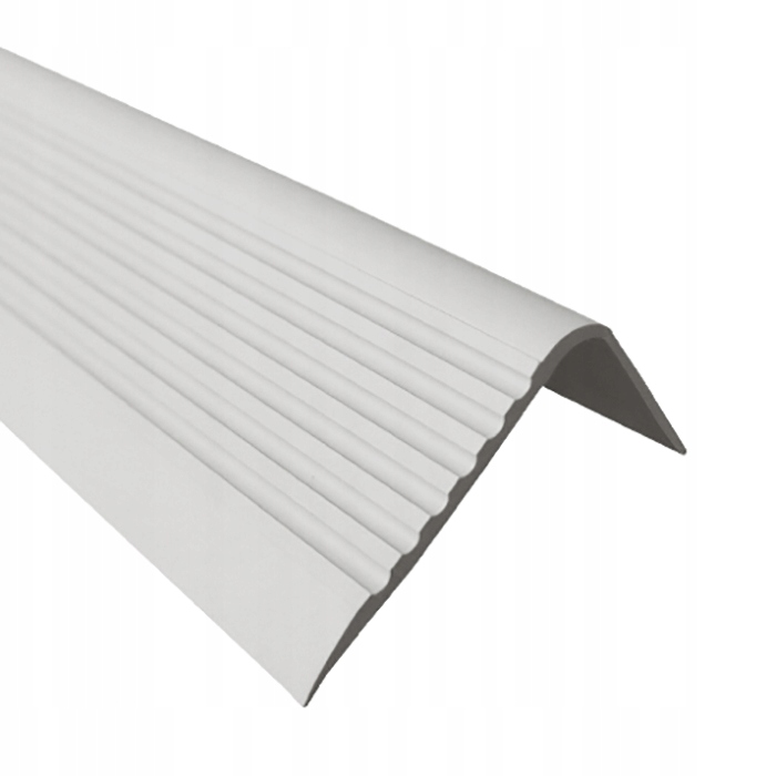 Protišmykový schodiskový profil, schodiskový nosník Rgpd 1,5 m, sivý, 70x40 mm
