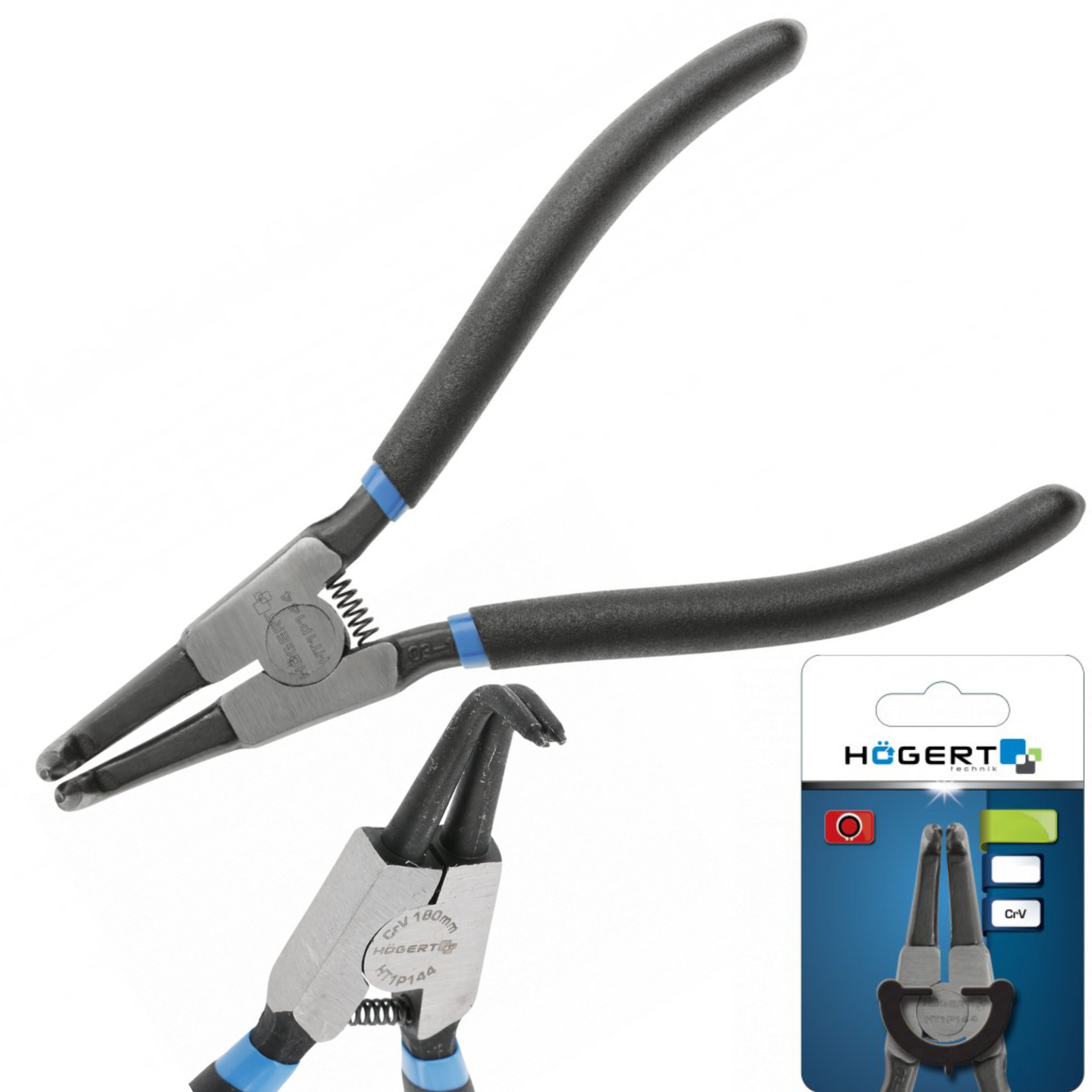 HOGERT HT1P144 SZCZYPCE DO PIERŚCIENI SEGERA 180MM