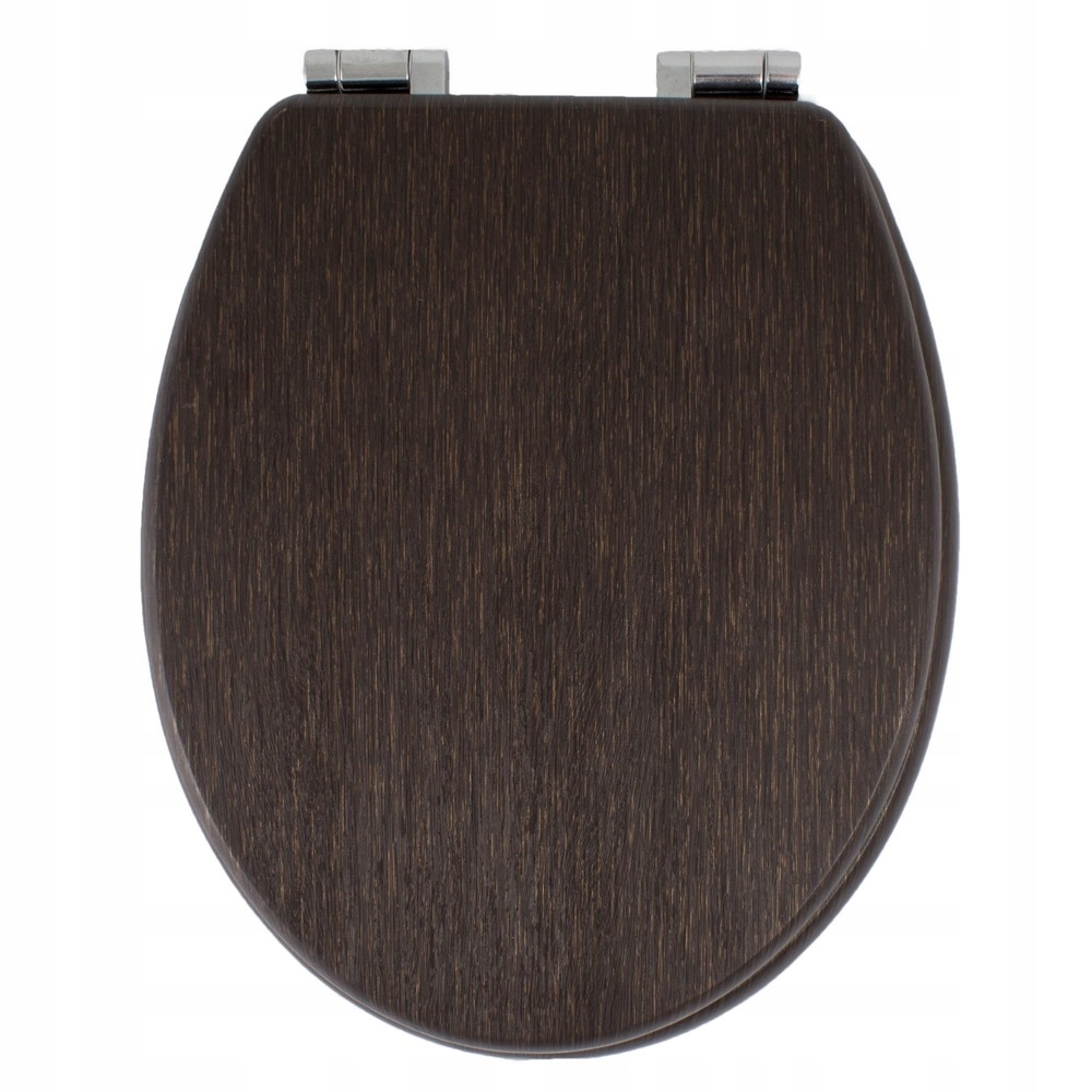 Wc sedátko Awd Interior Venge Wenge tmavě hnědé, pomalu padající Mdf