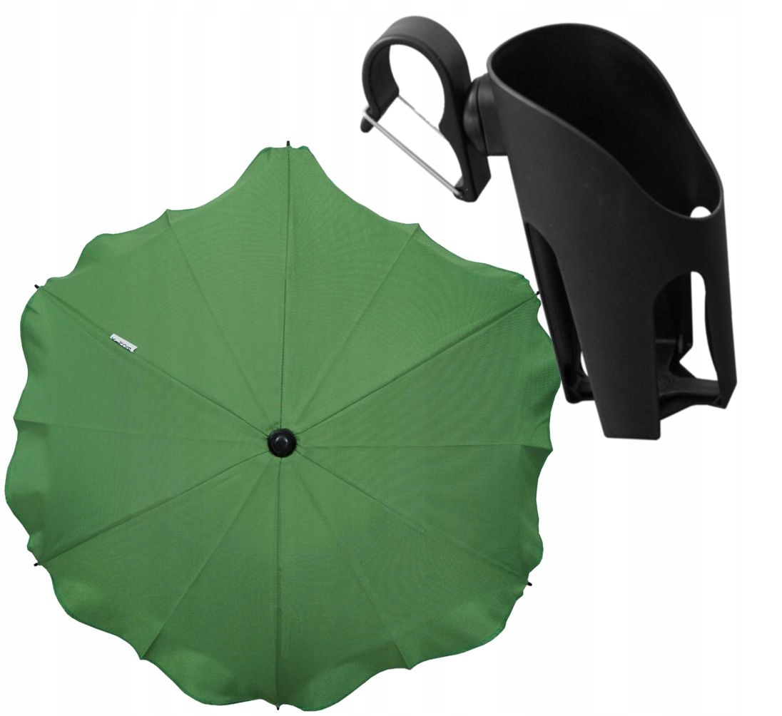 Parasolka + Uchwyt na Kubek do Wózka ADAMEX