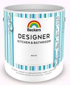 

Beckers Designer Kitchen Bathroom Biała 5L
