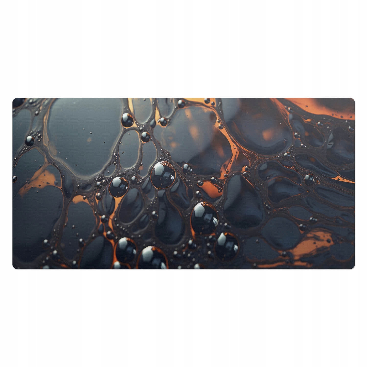 Ochranná podložka na stůl s deskou Dynamické bublinky 100 x 50 cm