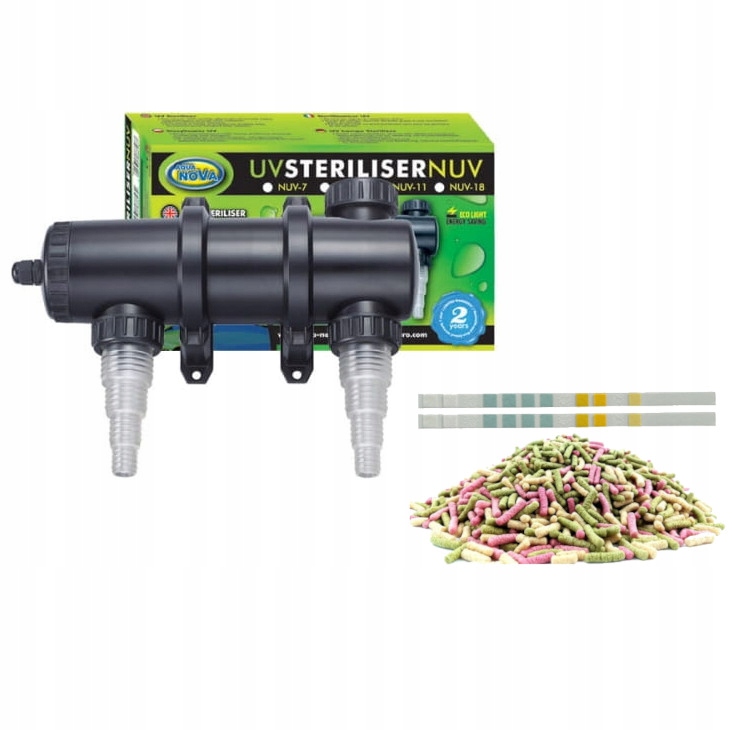 Aqua Nova Uv-c lampa 18W odstraňovač řas Uv-c bonus