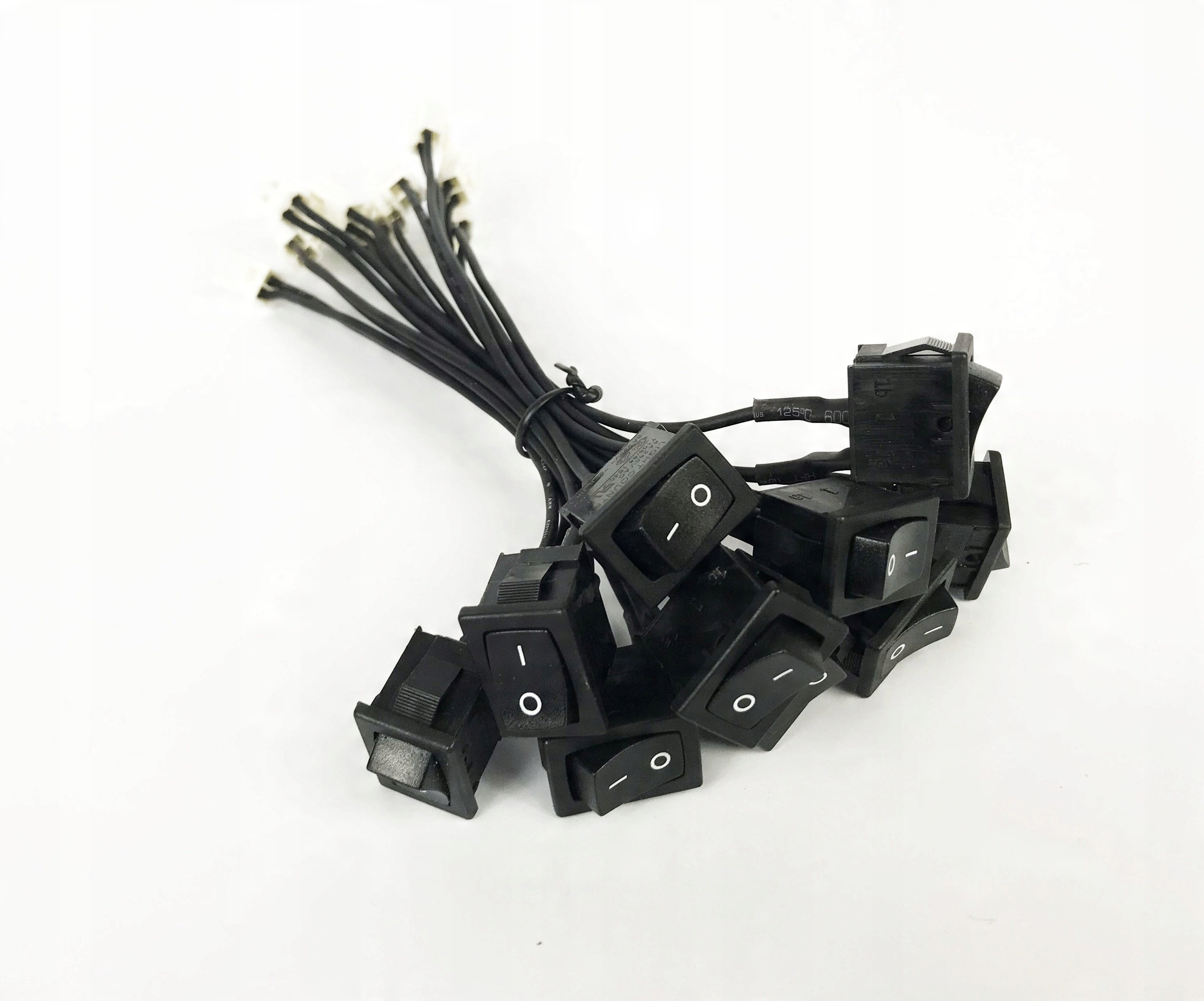 

10 x Light Country On-off włącznik 6A 250V Ac 15cm