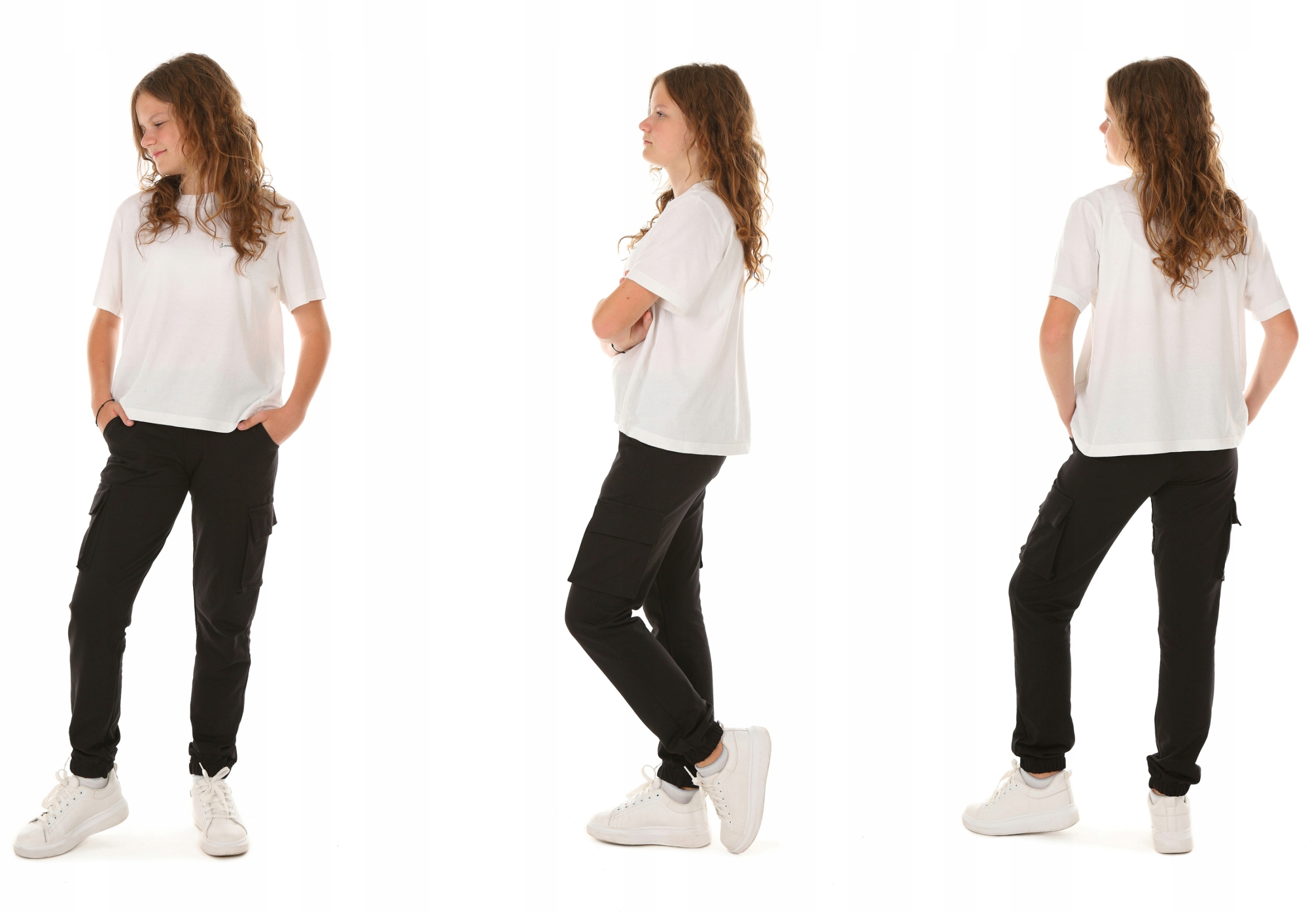 Spodnie dziewczęce MODNE BOJÓWKI r.146 Produkt.PL Marka Maja