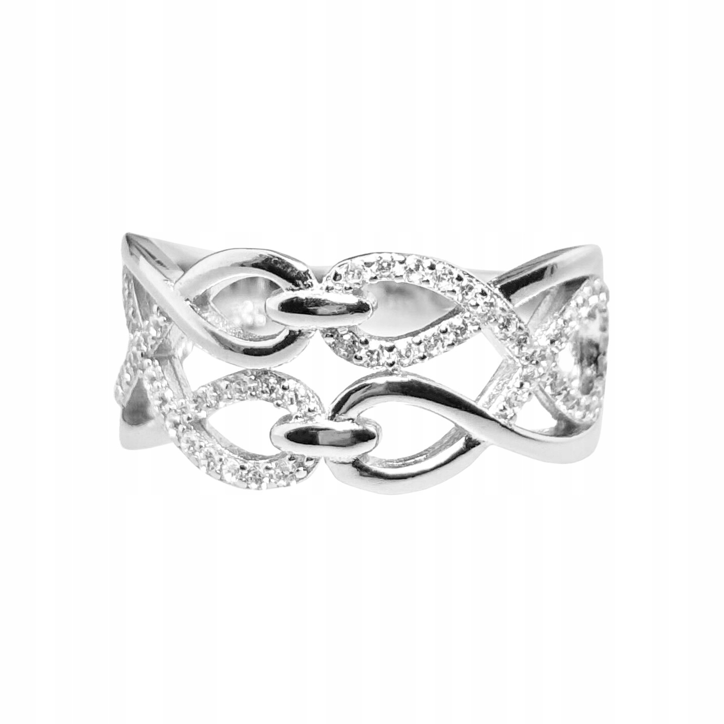 Prstýnek Harf stříbro 925 nekonečno R-10