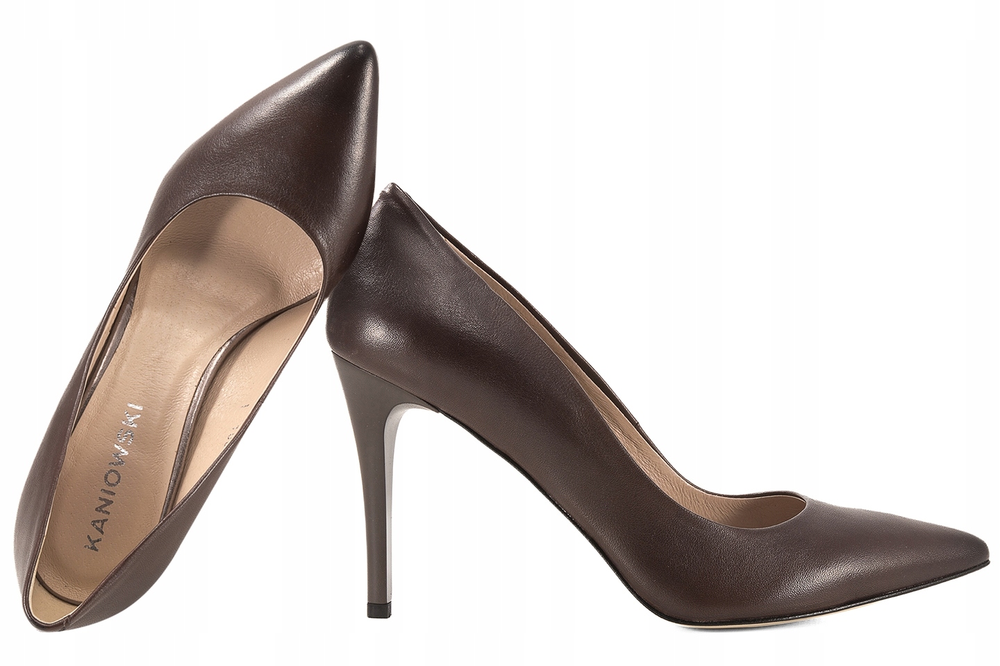 Kaniowski K-100/0209 Dámské Kožené Lodičky c.bronz 39