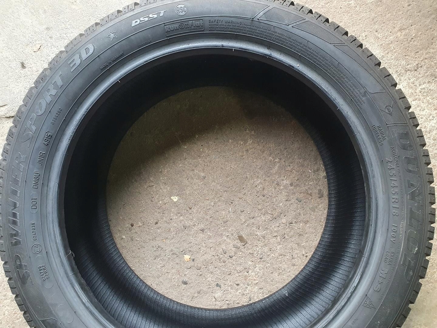 245/45R18 Dunlop Sp Winter Sport 3D RSC zima 6,0mm Marka Dunlop