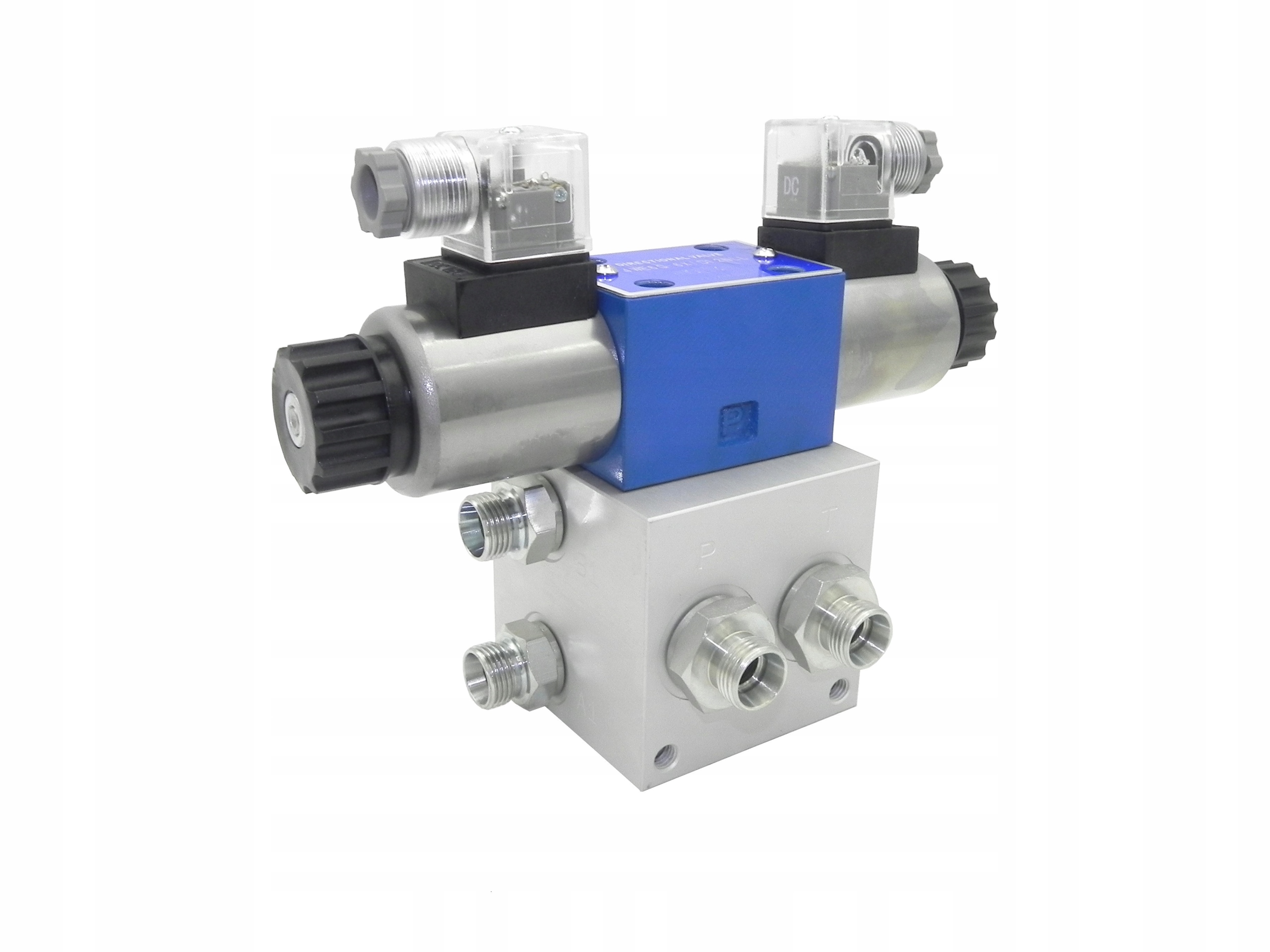 Hydraulický Rozdělovač Cetop 5 NG10 1 Sekce 80L Elektrický 12V