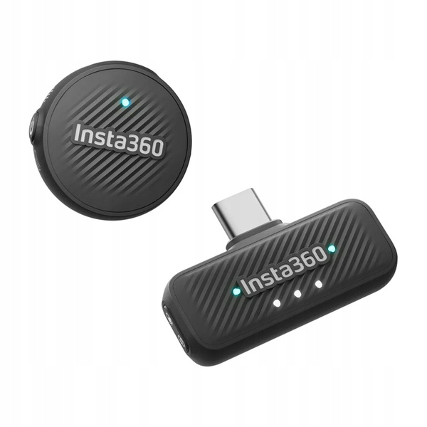 Insta360 Mic Air sada mikrofónov 1TX 1RX určená pre kamery Insta360