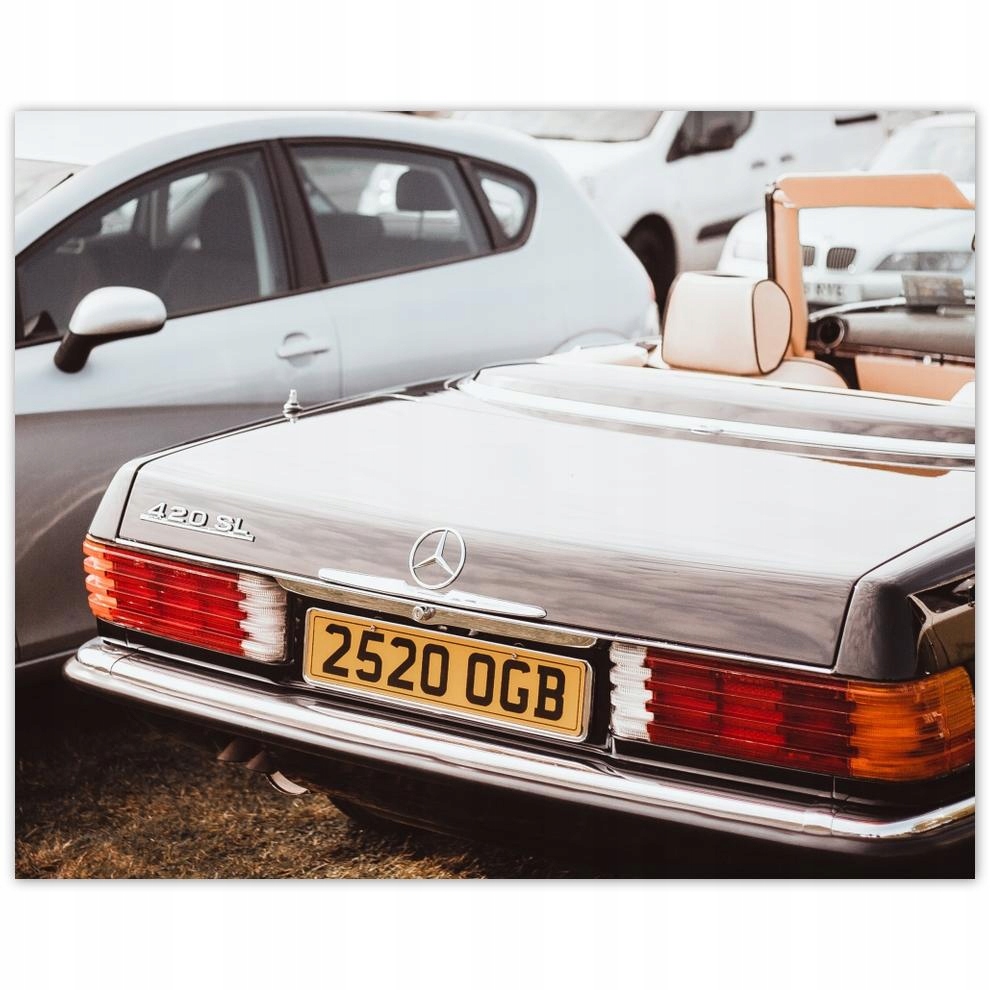 

Plakat 50x40 Mercedes Samochód Auto