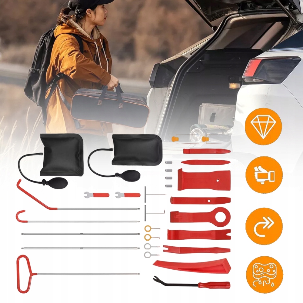 Sada Pro Demontáž Lišt Automobilů, Odstraňování Povrchové Úpravy, Čalounění