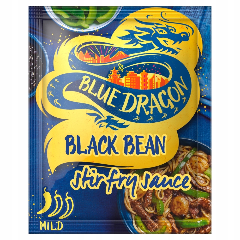 

Blue Dragon Sos Black Bean ziarna czarnej soi 120g