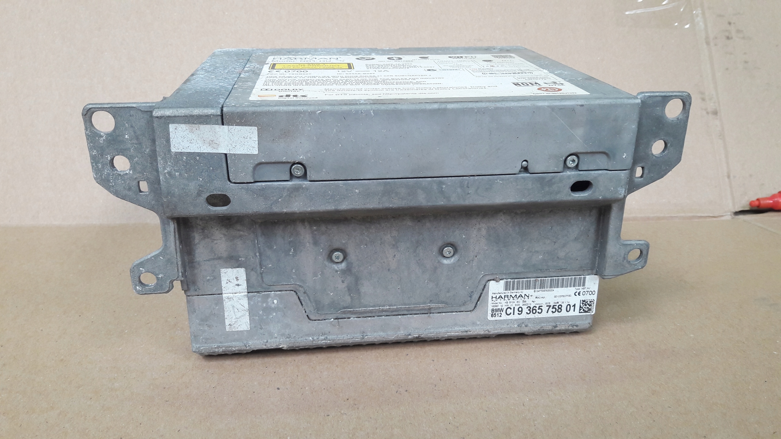 BMW E60 радио HARMANN BT HU 9327152