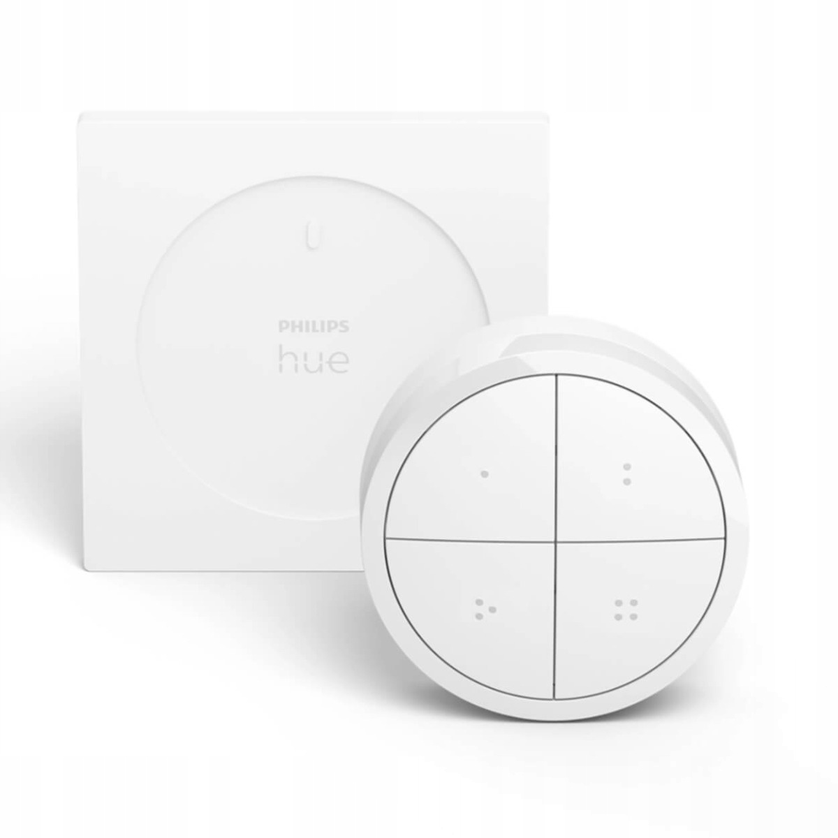 Pilot Nástěnný spínač Stmívač Bílý Philips Hue Bluetooth Zigbee