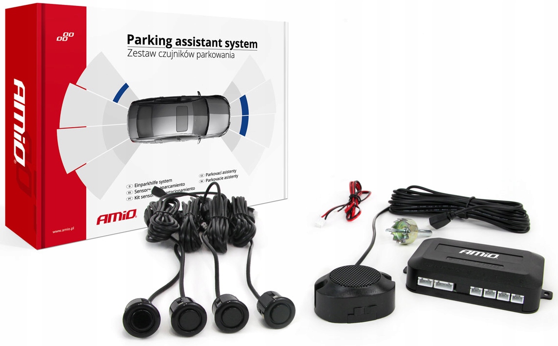 

Czujniki Parkowania Zestaw Czarne 18mm