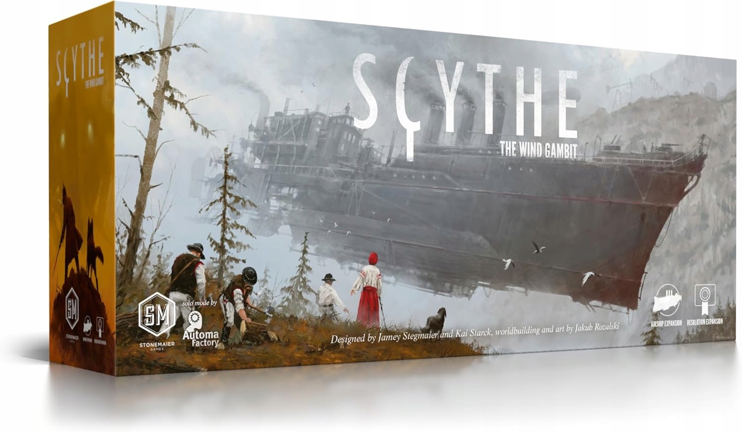 Stonemaier Games STM631 Scythe The Wind Gambit Expansion Game, Grey
