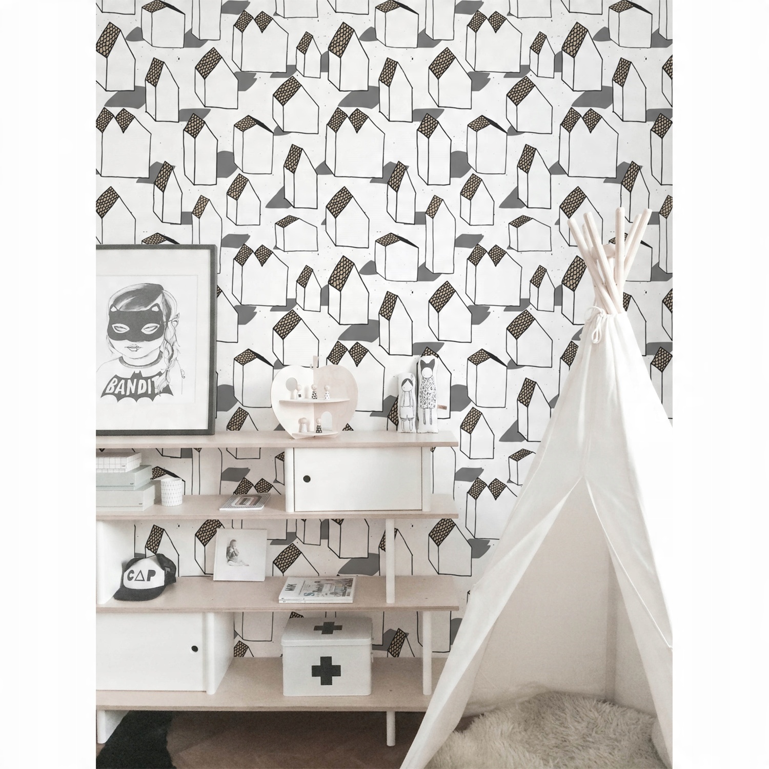 

Fototapeta Nowoczesny geometryczny wzór 312x219 cm