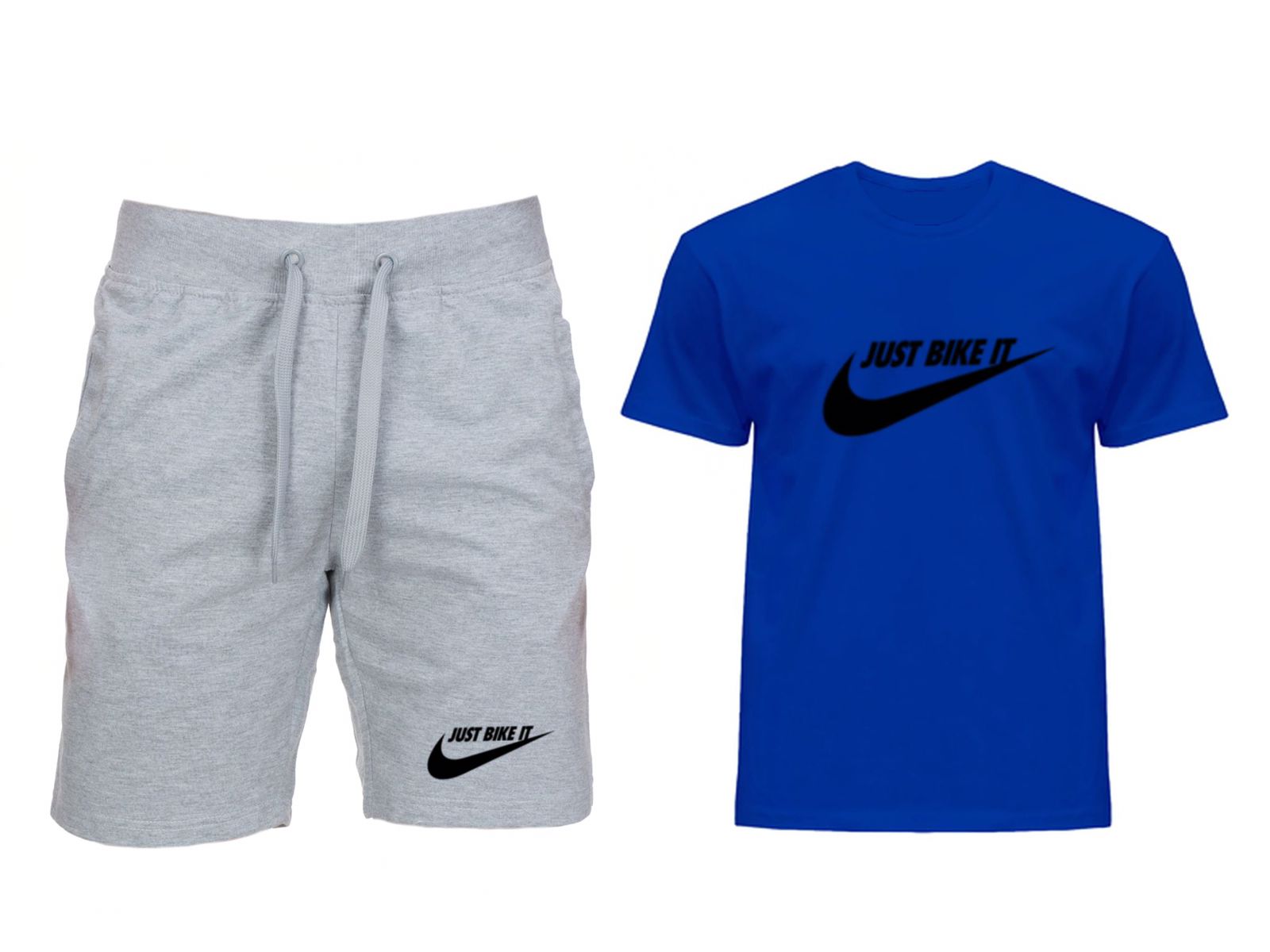 Komplet Tričko Kraťasy Just Bike It Pánské M