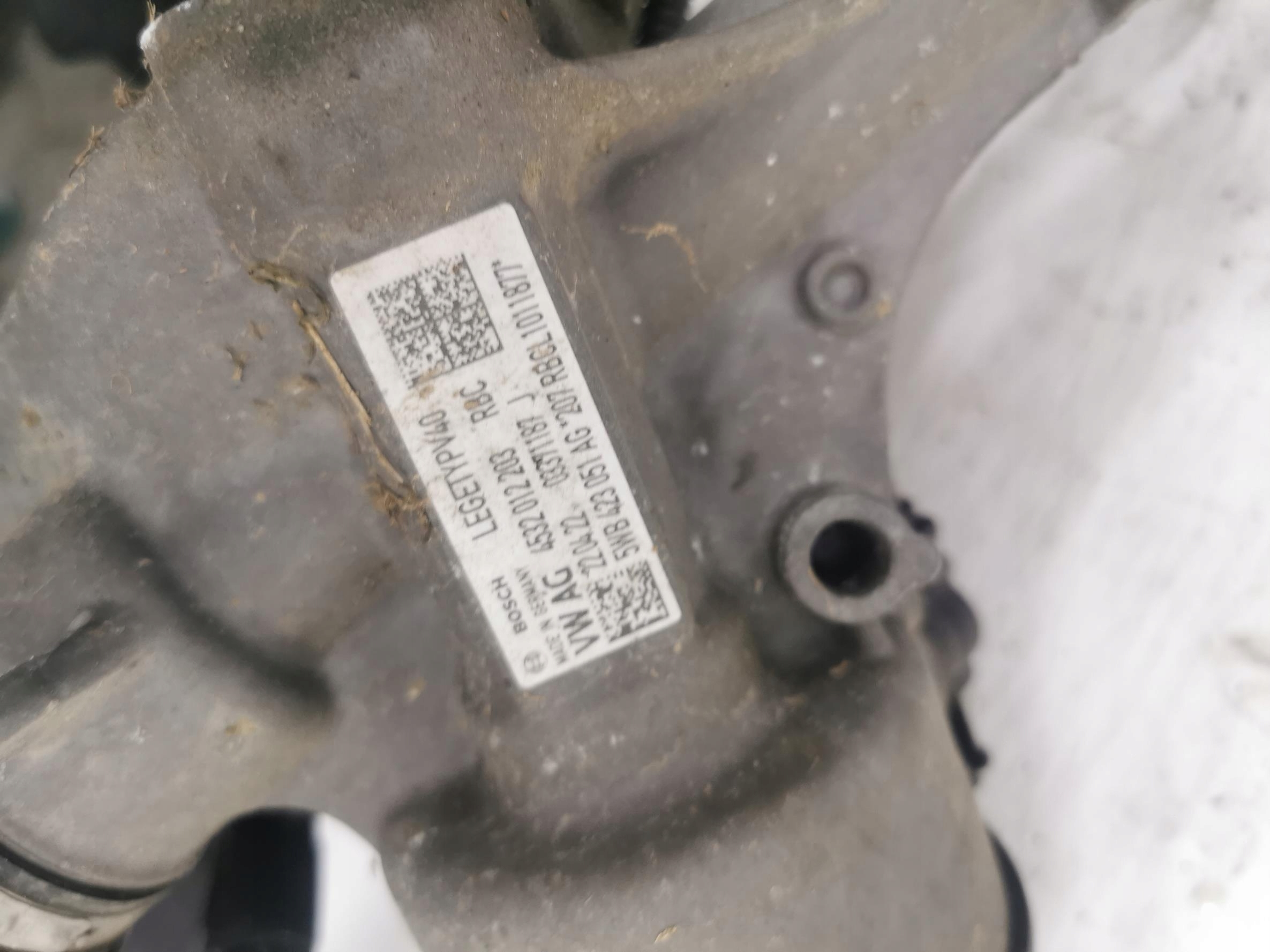 servo control VW GOLF VIII 5WB423051AG EU