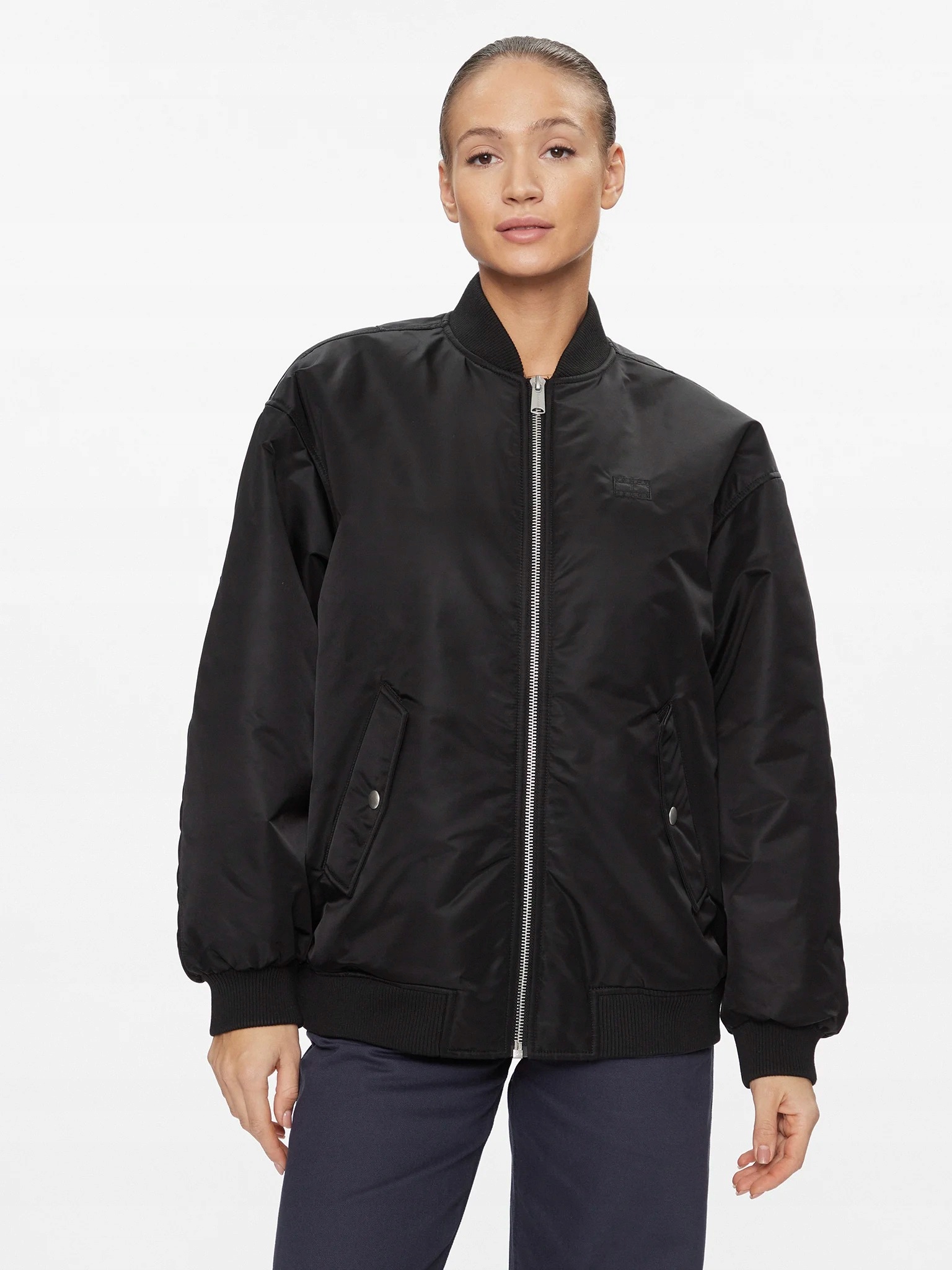 Tommy Jeans Hilfiger Bunda Bomber bomber Tona Oversize DW0DW16563 L/XL