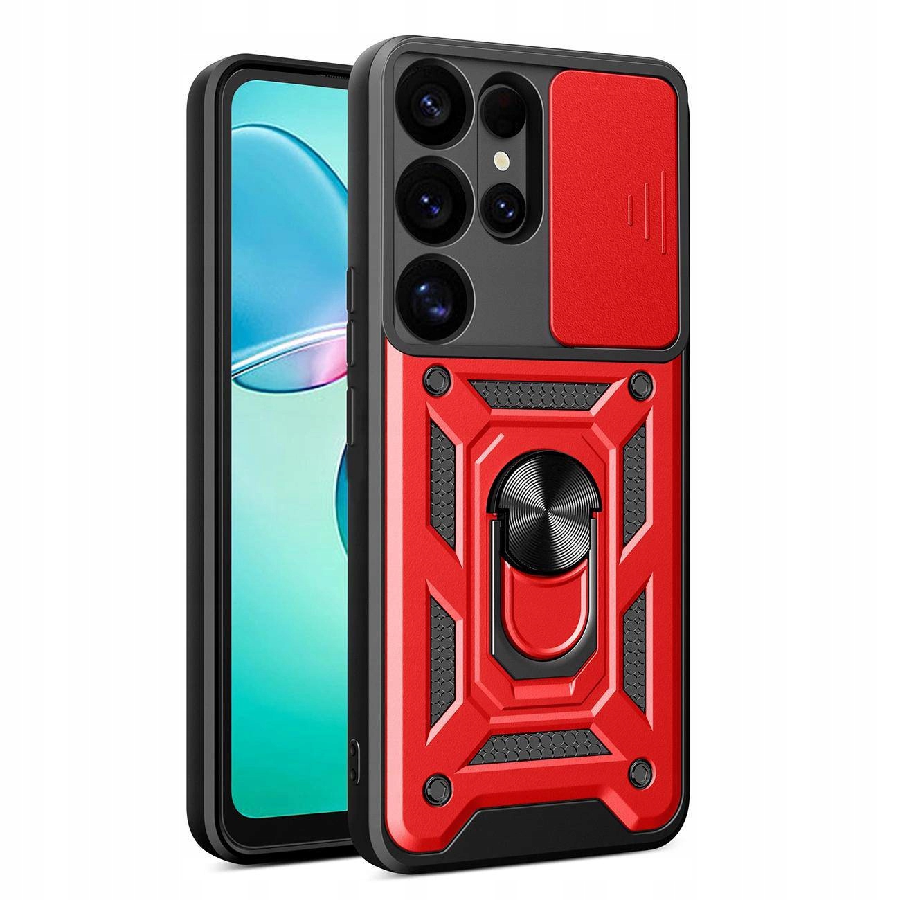 Etui Pancerne Hybrid Armor Camshield Do Samsung Galaxy S25 Ultra