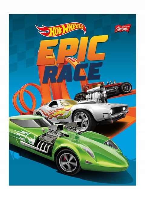 

zeszyt A5 32 kartkowy kratka Hot Wheels 1384