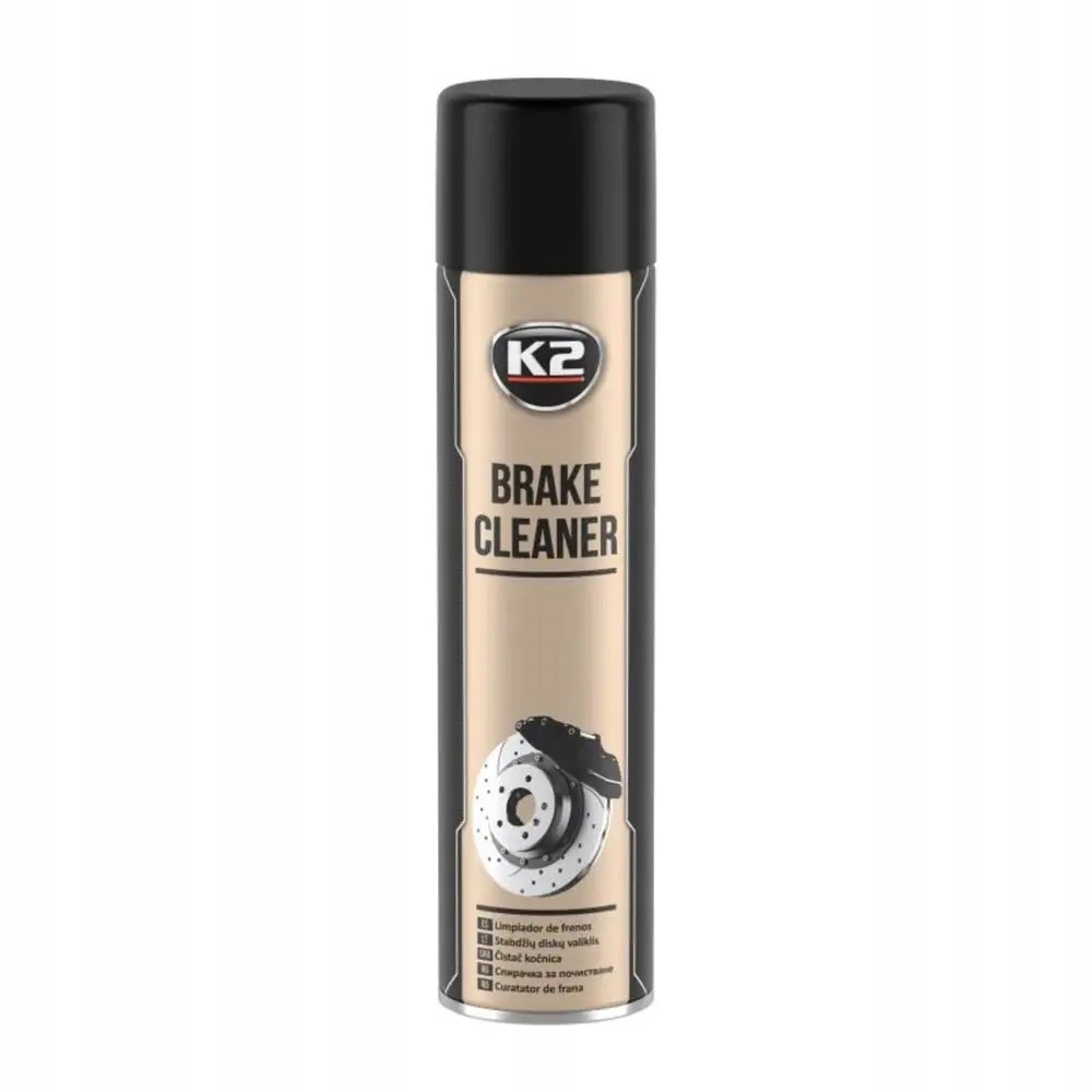 K2 Brake Cleaner Zmywacz Odłuszczacz Do Hamulców Tarcz Duży 600ML