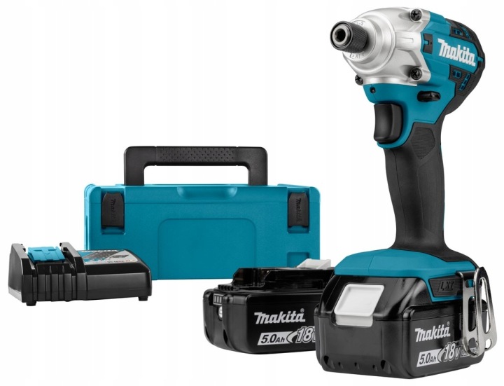 Makita DTD156RTJ Zakrętarka udarowa 18V 155Nm DTD156Z BL1850b 5.0ah