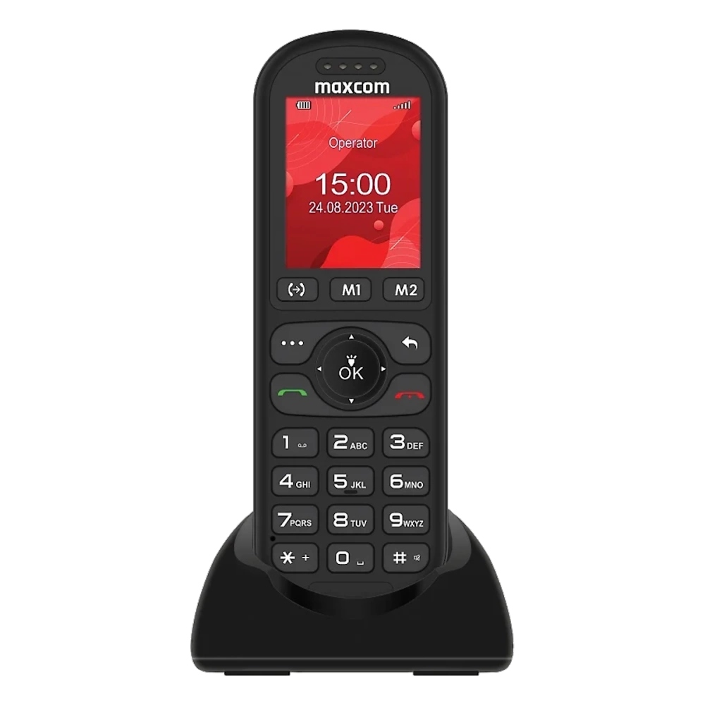 Telefon komórkowy na kartę Sim Maxcom MM39D 48 Mb 128 Mb 4G (lte) czarny