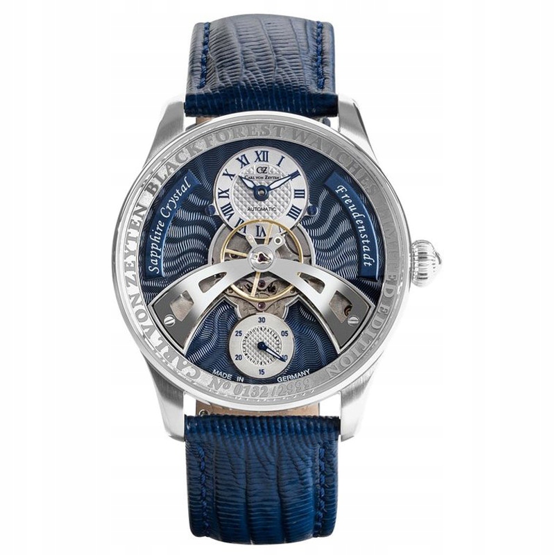 Pánské Hodinky Carl von Zeyten CVZ0043BL modré