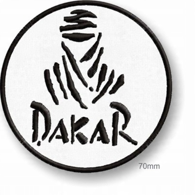

Naszywka termo Dakar 70mm Haft