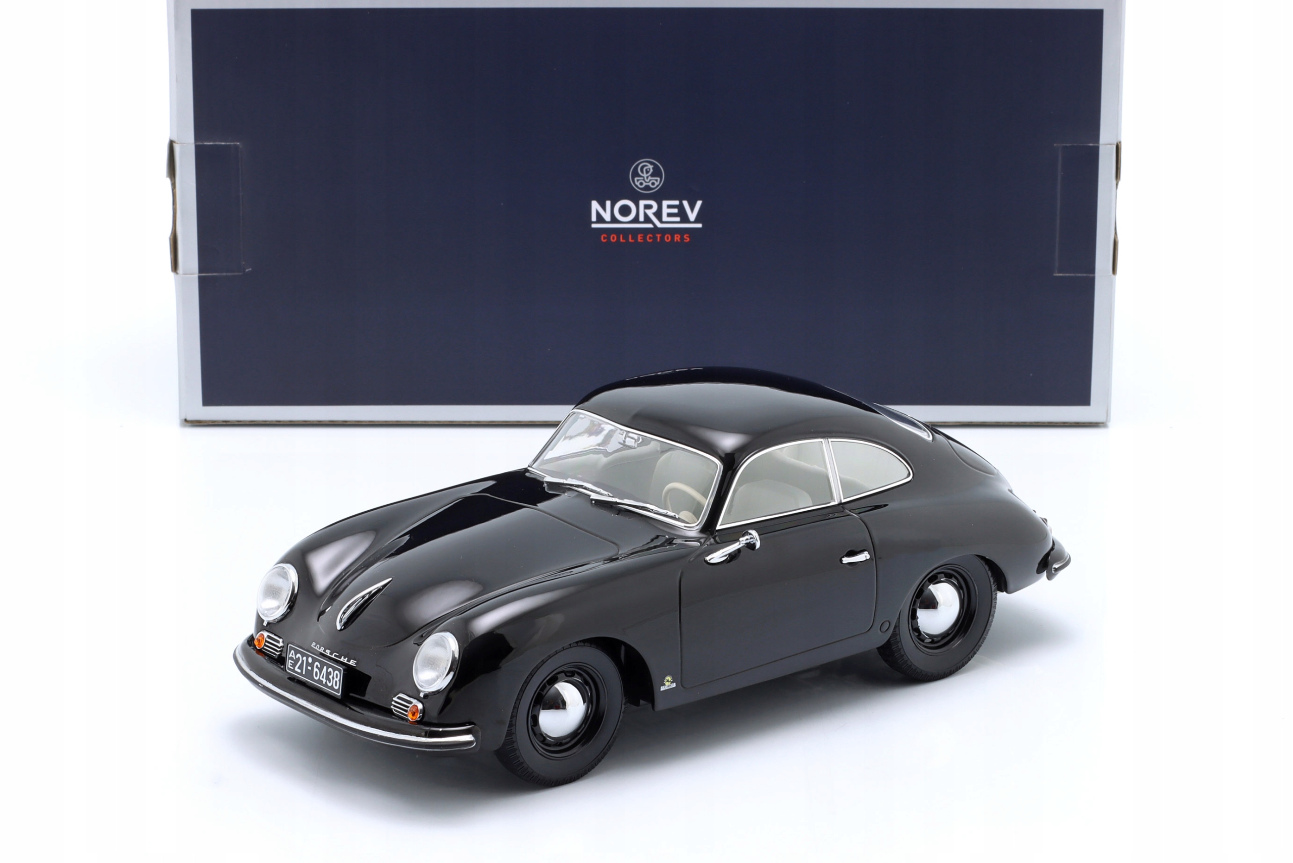 Norev Porsche 356 kupé 1954 Černá 1:18