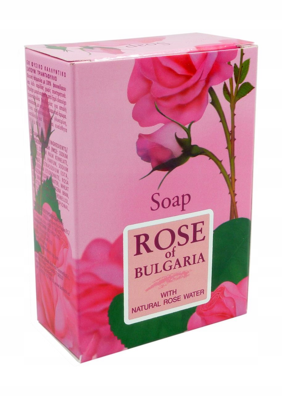 ROSE Ružové mydlo kocka 100g BIOFRESH