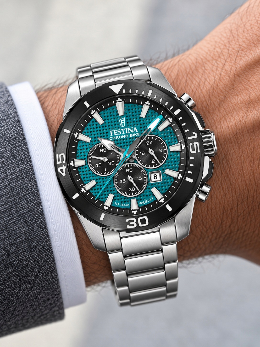 Pánské Hodinky Festina Chrono Bike F20641/3 47,00 mm 10ATM