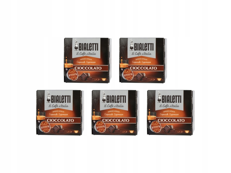 Kapsułki Bialetti Cioccolato do ekspresu Bialetti 5szt