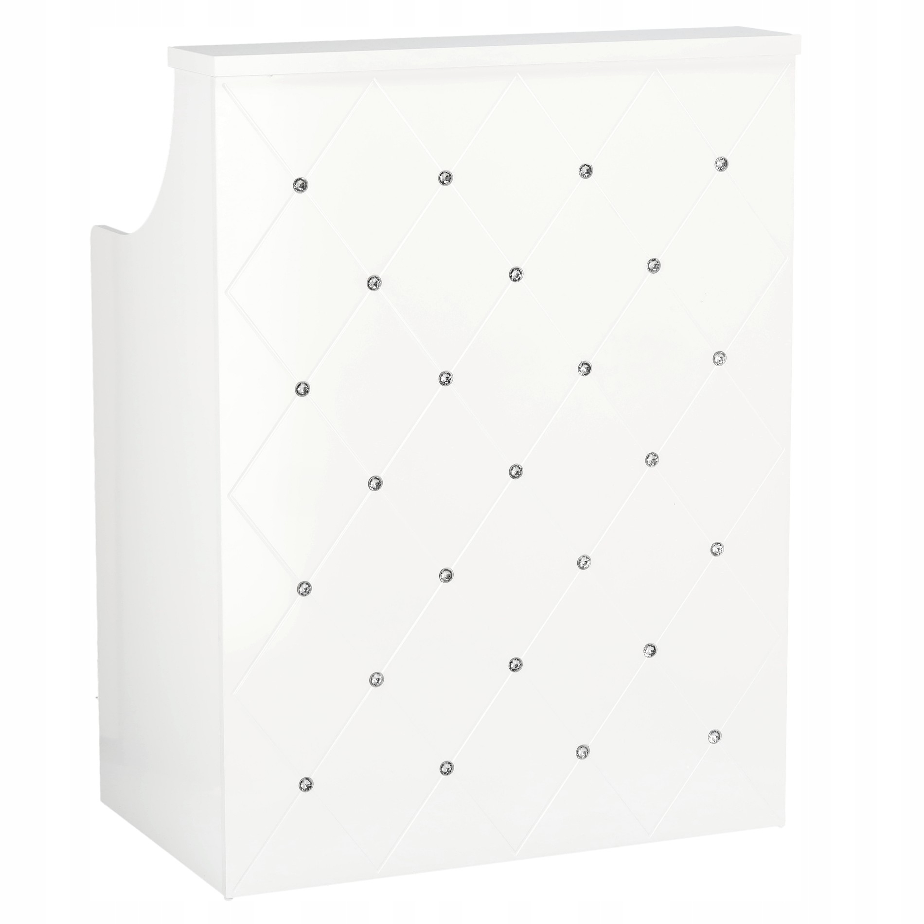 Kadeřnická recepce lakovaná Alexa 80 cm kosmetická do Spa salonu