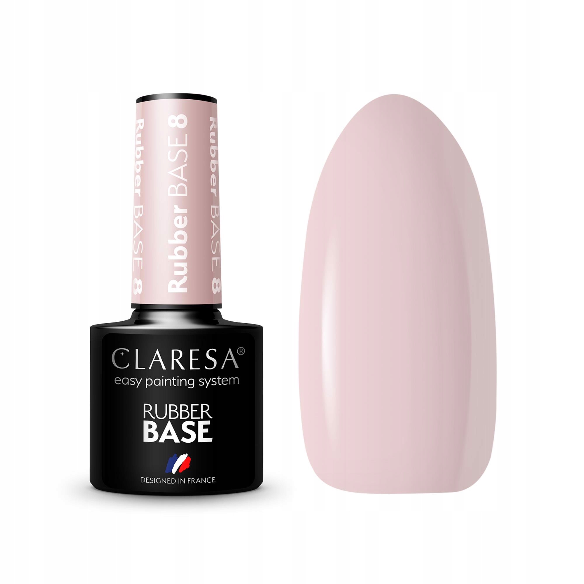 

Claresa Baza kauczukowa rubber base do paznokci 8