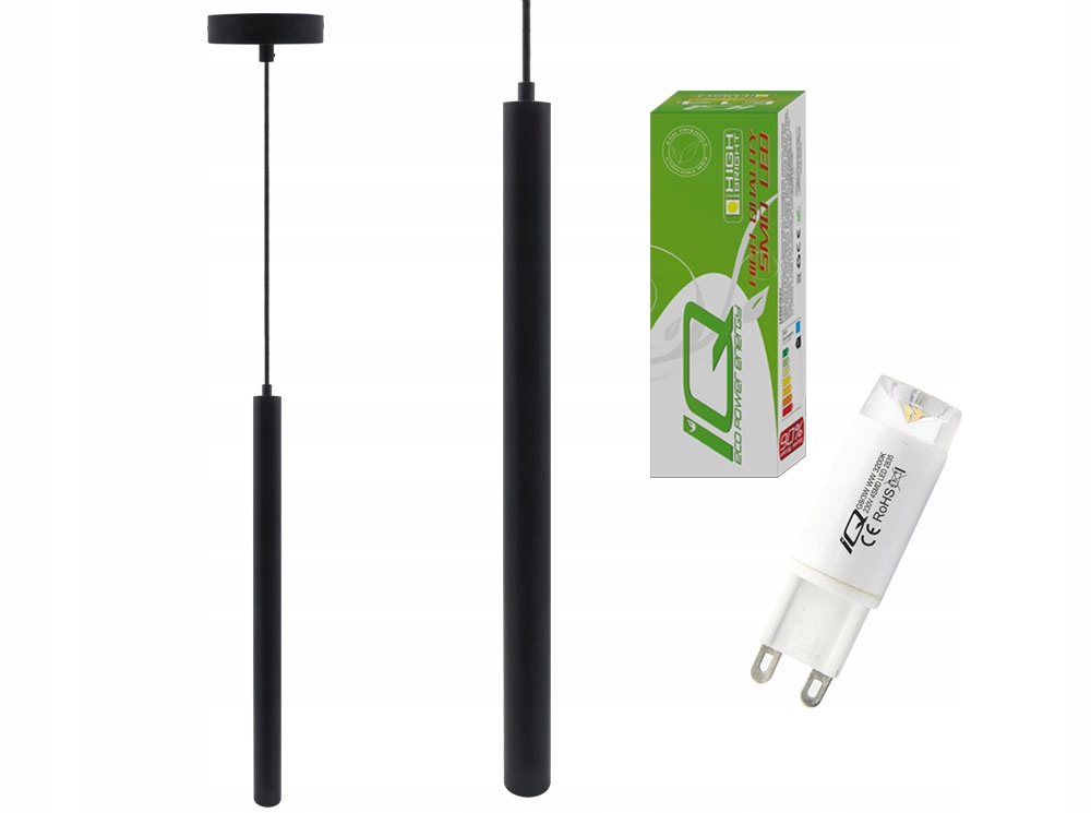 LAMPA SUFITOWA ALTO ŻYRANDOL LED LOFT RURKI G9 X1 INDUSTRIALNY STYL IQEPE