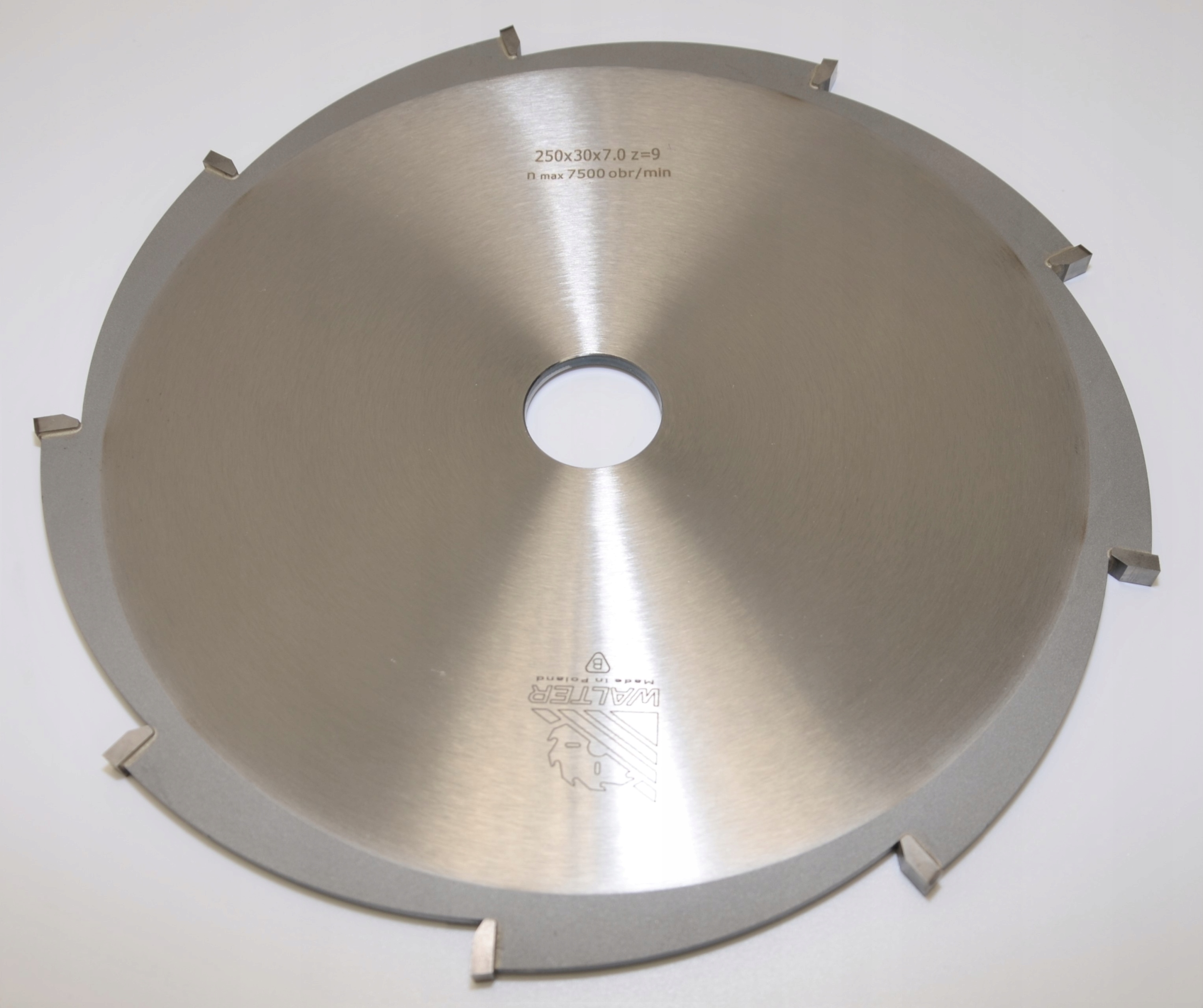 Frez widiowy do korowarki 250x30x7/4,1 z-9 WALTER EAN (GTIN) 5905563901335