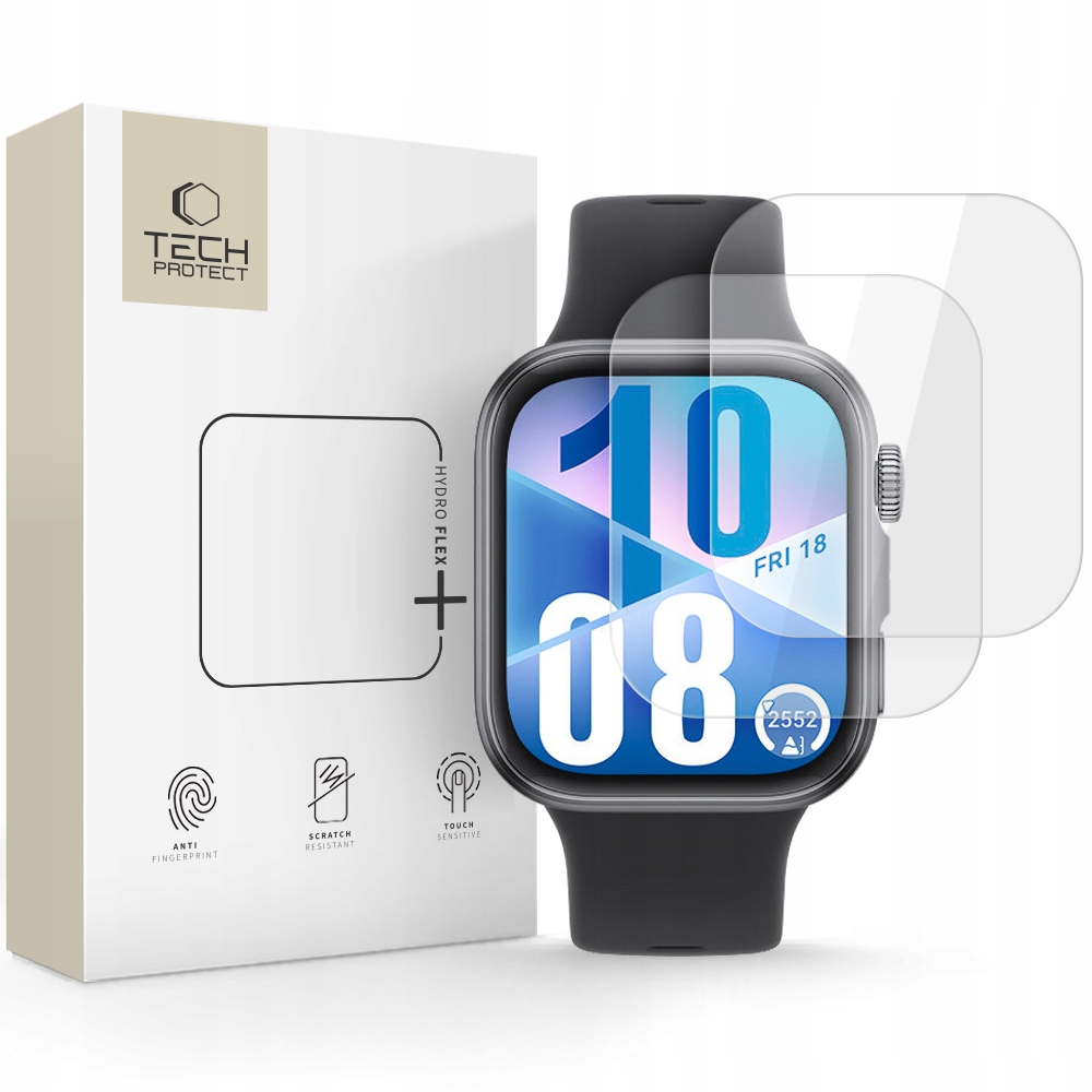 Folia Hydrożelowa Tech- Protect Hydro Flex+ 2- Pack Huawei Watch Fit 3 4