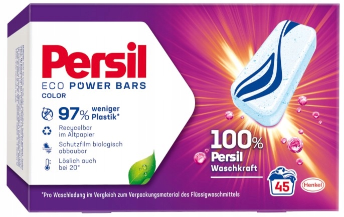 Levně Persil Eco Power Bars Color Prací tablety 45p