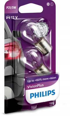 

Philips Vision Plus P21/5W Blister 2SZT