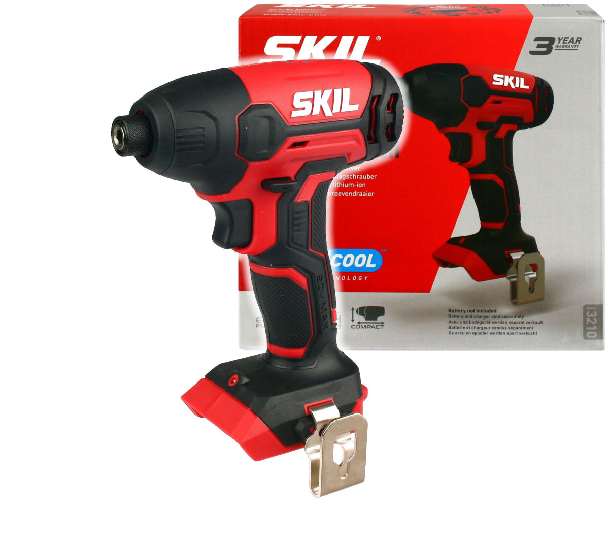 

Zakrętarka Udarowa 20V 140Nm Skil Korpus Body