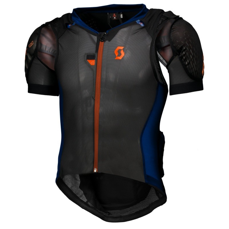 Chránič Scott Protector Vanguard blk/lr blue veľ. M