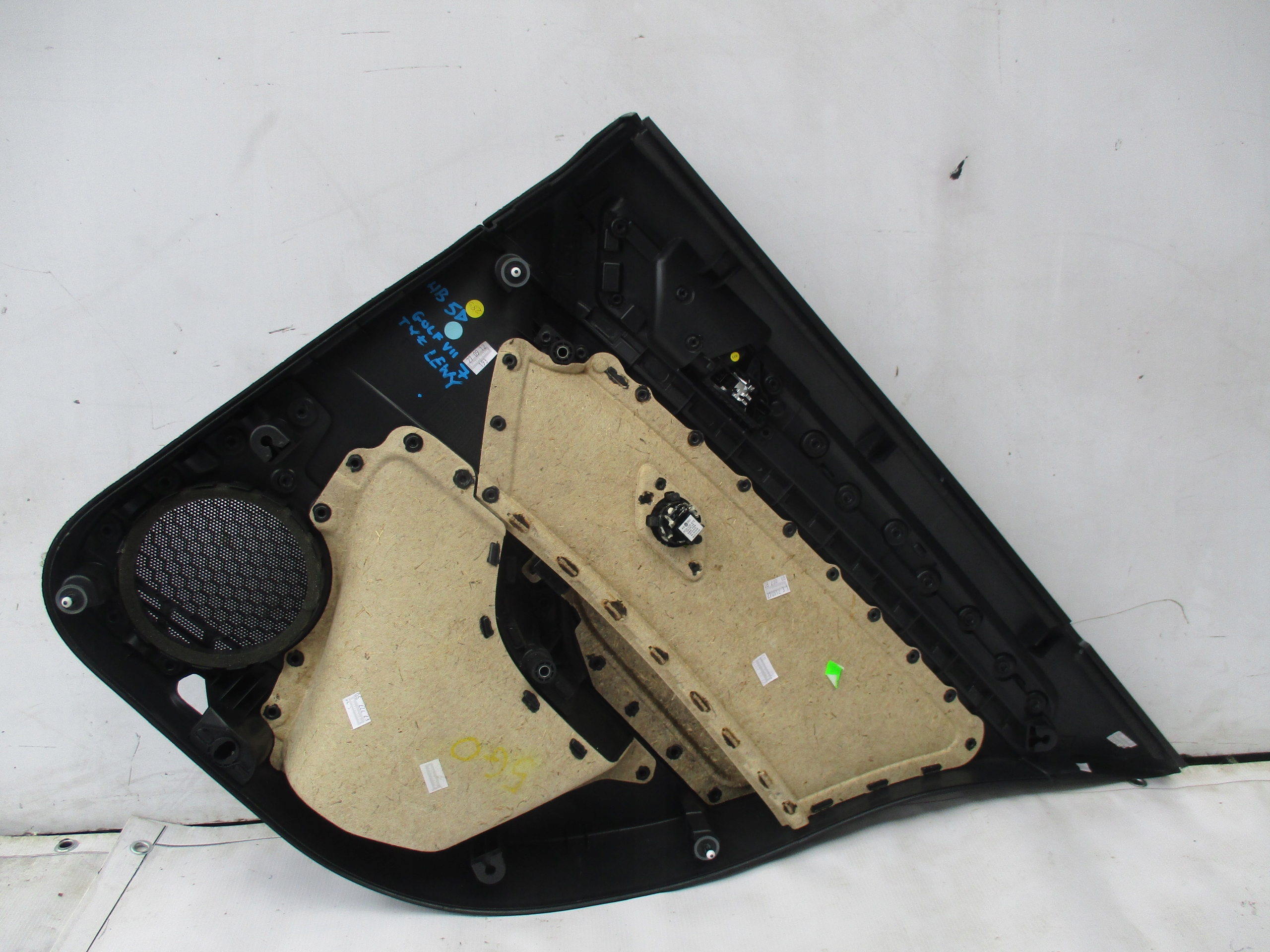 upholstery door left rear part rear VW Golf VII 5G4868073