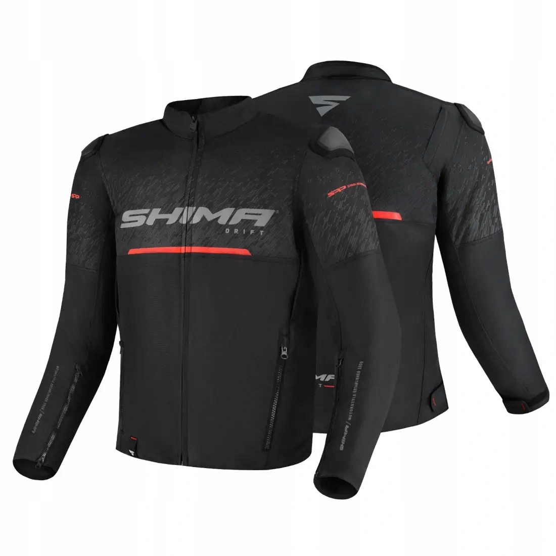 Motocyklová bunda Shima Drift Men Blk 4XL