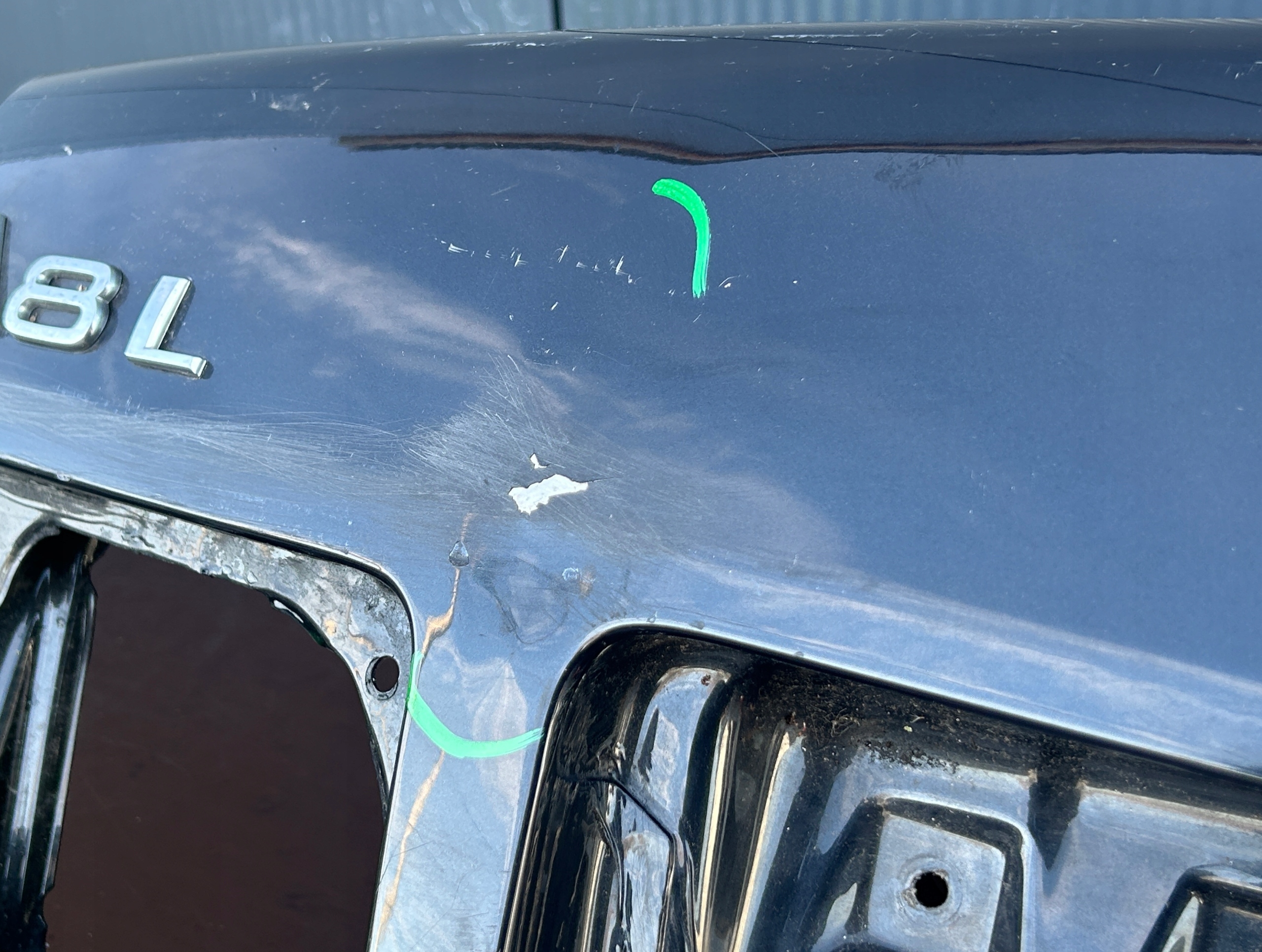 trunk door boot rear part rear AUDI A8 D2
