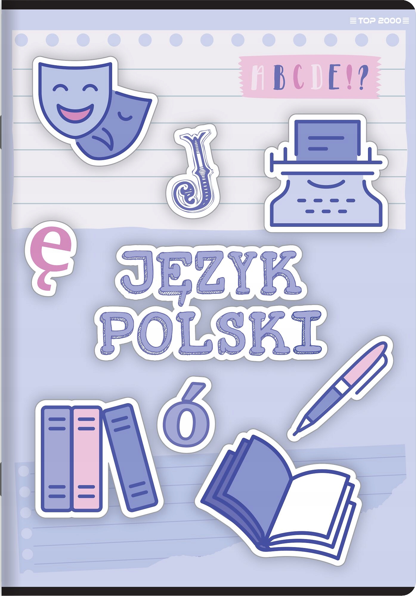 

Zeszyt A5 60 Kartek Linia Język Polski